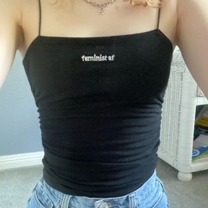 feminist tank top